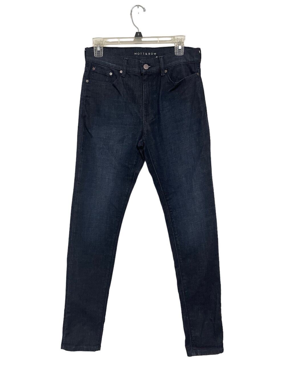 NWT Mott & Bow Mens Dark Wash Skinny Crosby Jeans 29x32
